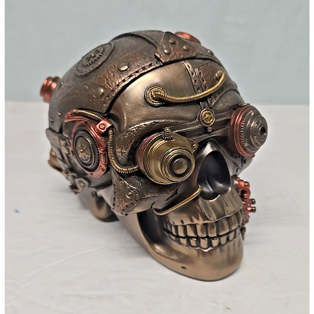 Steampunk Skull Trinket Box Veronese 2014
